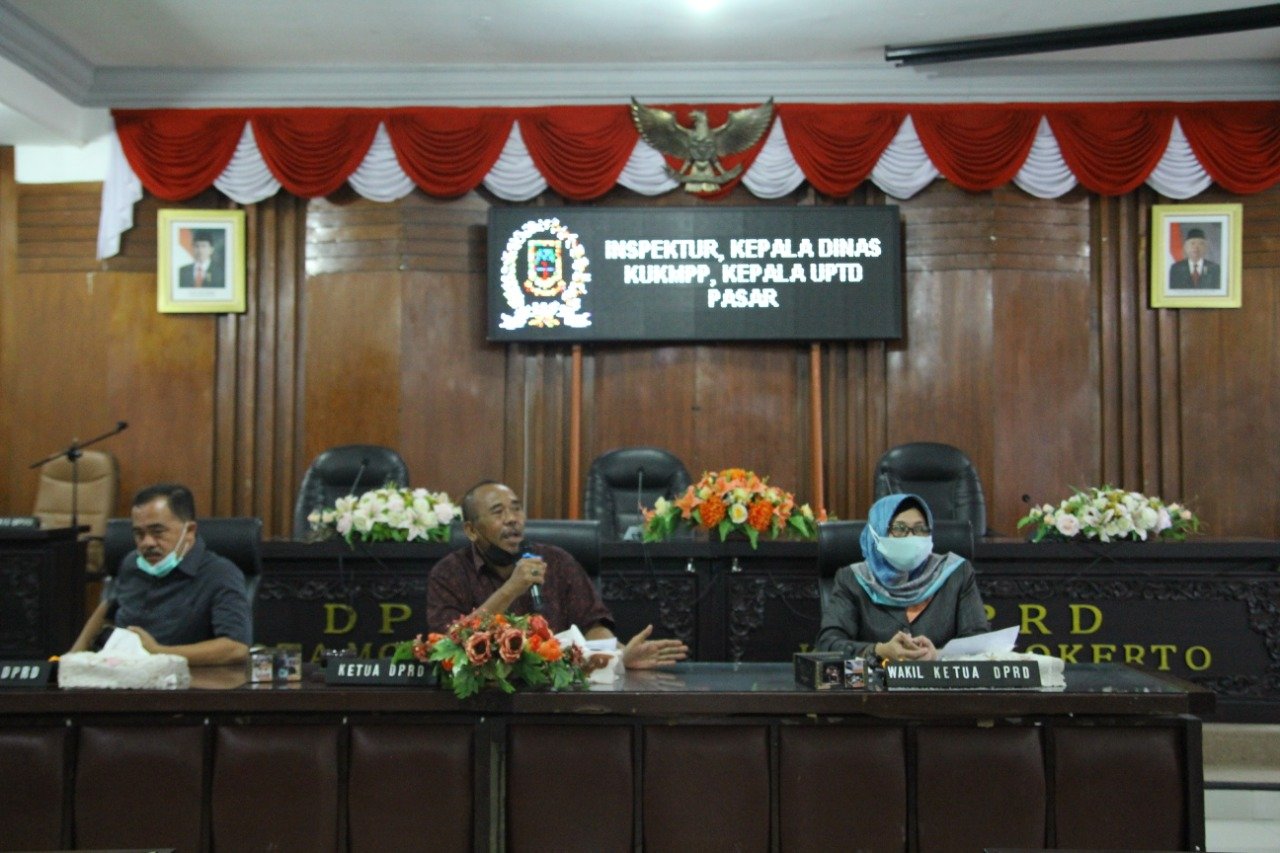 DPRD Kota Mojokerto Keluarkan Rekomendasi Ke Eksekutif Soal Pengelolaan Pasar Tanjung Anyar