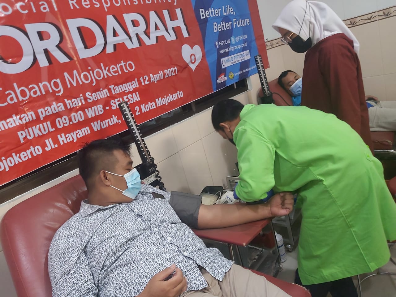 FIFGROUP Mojokerto Jalankan Empat Pilar Dengan Gelar Program CSR Donor Darah