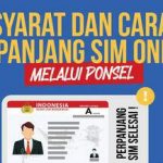 Perpanjang SIM Lebih Mudah Melalui Aplikasi SINAR, Ini Syarat dan Ketentuannya