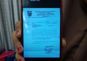 Minta THR Ke Pengusaha Lurah di Jombang Mendadak Viral