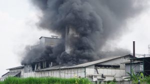 PT Agrofood Makmur Mandiri Pungging Ludes Terbakar