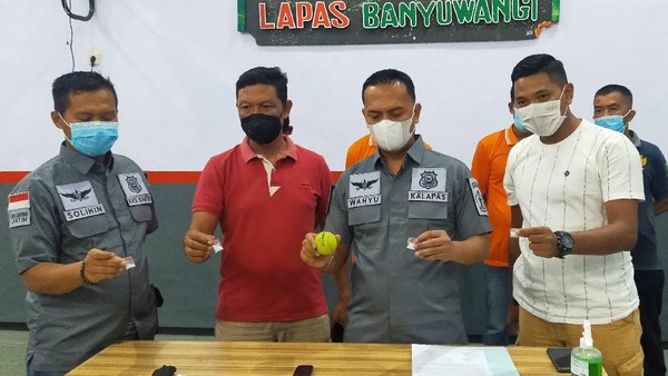 Penyelundupan Sabu Menggunakan Bola Tenis di Banyuwangi Berhasil Digagalkan Polisi