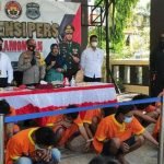 Belasan Remaja di Lamongan Diamankan Polisi Karena Terlibat Aksi Premanisme