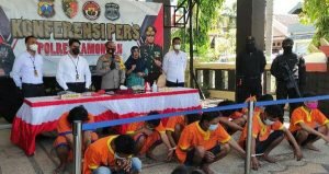Belasan Remaja di Lamongan Diamankan Polisi Karena Terlibat Aksi Premanisme