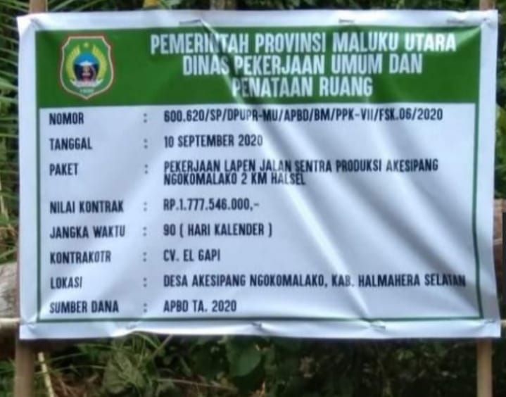 CV. Elgapi Hingga Kini Belum Bayar Upah Material