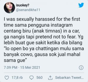 Viral, Mantan Timnas Indonesia U-19 Lakukan Pelecehan Seksual 
