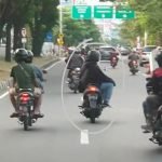 Viral Naik Motor Dengan Gaya Aneh, Pria Ini Jadi Buronan