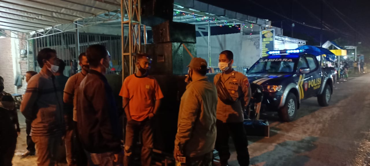 Orkes Melayu Dibubarkan Polisi, Meski Mengundang Puluhan Orang