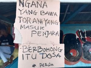 LMND Tikep Bersama Masyarakat Bobo Sesali Sikap Putusan Dari Pengadilan