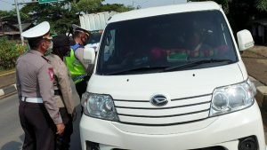 Berikut Adalah Ciri-ciri Kendaraan Yang Bakal di Stop di Pos Penyekatan