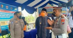Dua Orang Dinyatakan Positif COVID-19 Saat Diperiksa Di Pos Penyekatan Exit Tol Ngawi