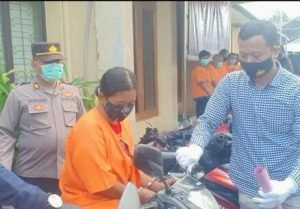 Terlilit Hutang, Ibu Muda Nekat Curi Motor Honda Supra X
