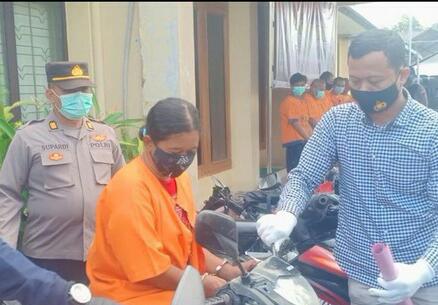 Terlilit Hutang, Ibu Muda Nekat Curi Motor Honda Supra X