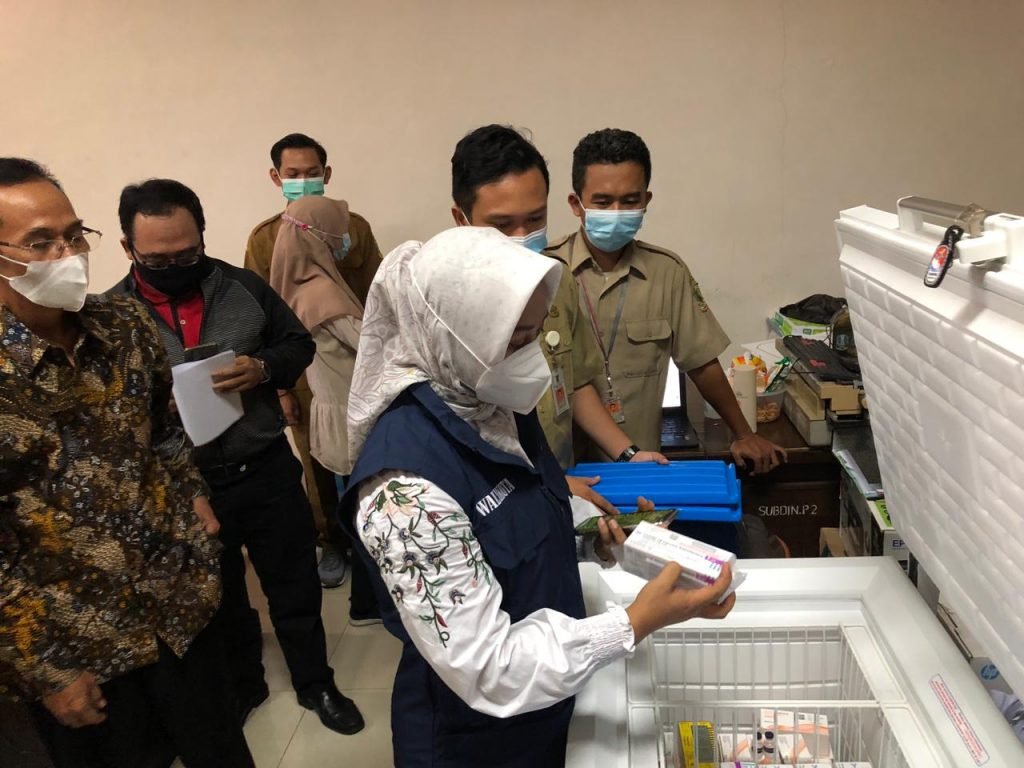 Walikota Mojokerto Buka Layanan Pendaftaran Vaksinasi Secara Online Non Stop