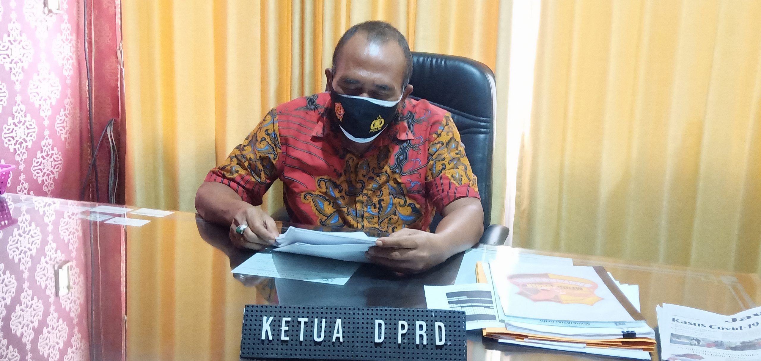 Darurat Covid-19, Ketua DPRD Kota Mojokerto Instruksikan Anggotanya Turut Tangani Covid di Dapilnya