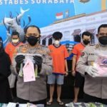Lima Kurir Sabu Jaringan Internasional Berhasil Diringkus Polisi
