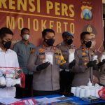 Pelundupkan Sabu Dalam CD Room Melalui Expedisi Jasa Pengiriman Digagalkan Polres Mojokerto