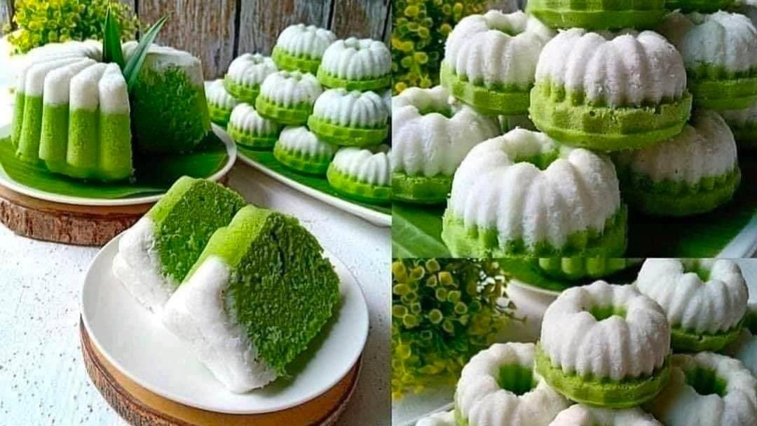 Resep Kue Putu Ayu Pandan Istimewa