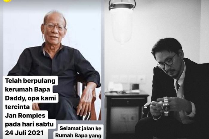 Ayah Presenter Kondang, Vincent Rompies Meninggal Dunia