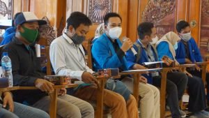 Gerakan Persatuan PMII Mojokerto Dan PKL Benteng Luluhkan Pemerintah Soal Kebijakan PPKM
