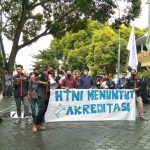 Mahasiswa HMPS-HTNI Gelar Demo Tagih Janji Rektor IAIN Ternate