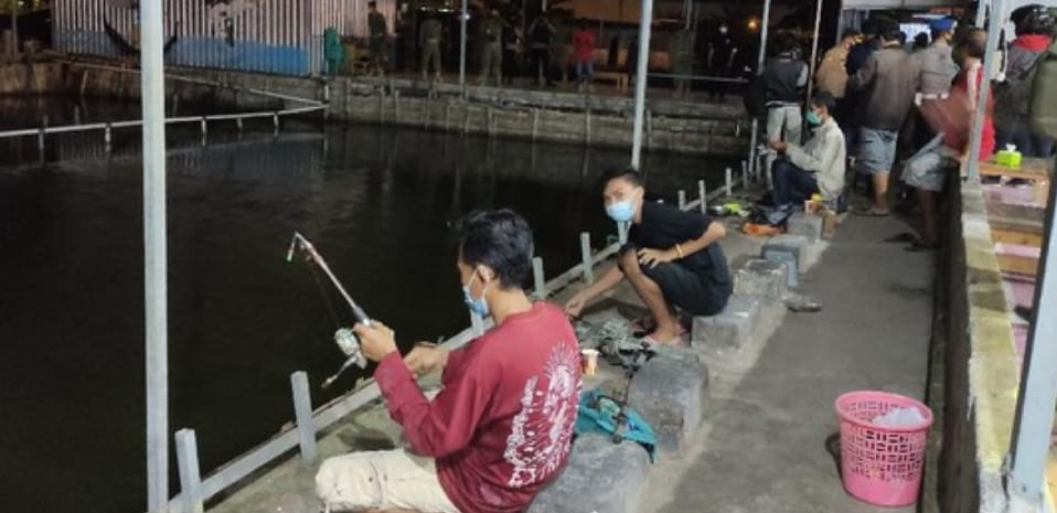 PPKM Darurat, Mancing Mania Pun di Sidoarjo Dibubarkan