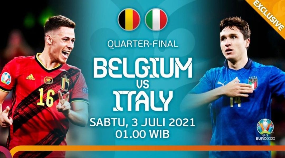 Prediksi Skor Laga Belgia Vs Italia Perempatfinal Euro 2020