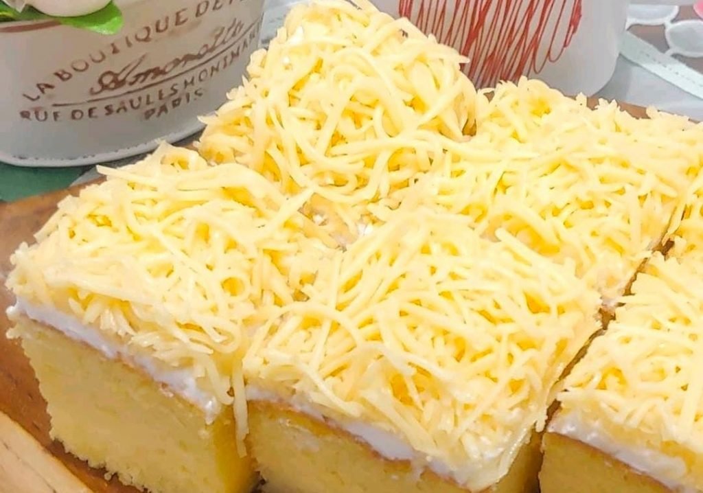 Resep sponge cake keju