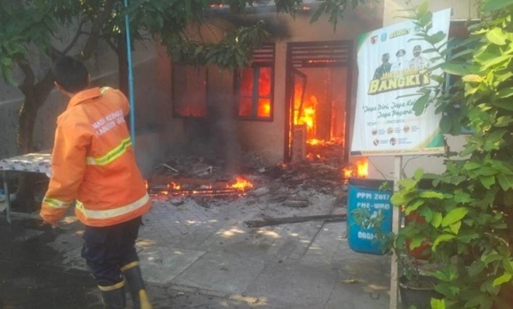 Rumah Warga Gresik Ludes Terbakar, Sebelumnya Sempat Terjadi Ledakan