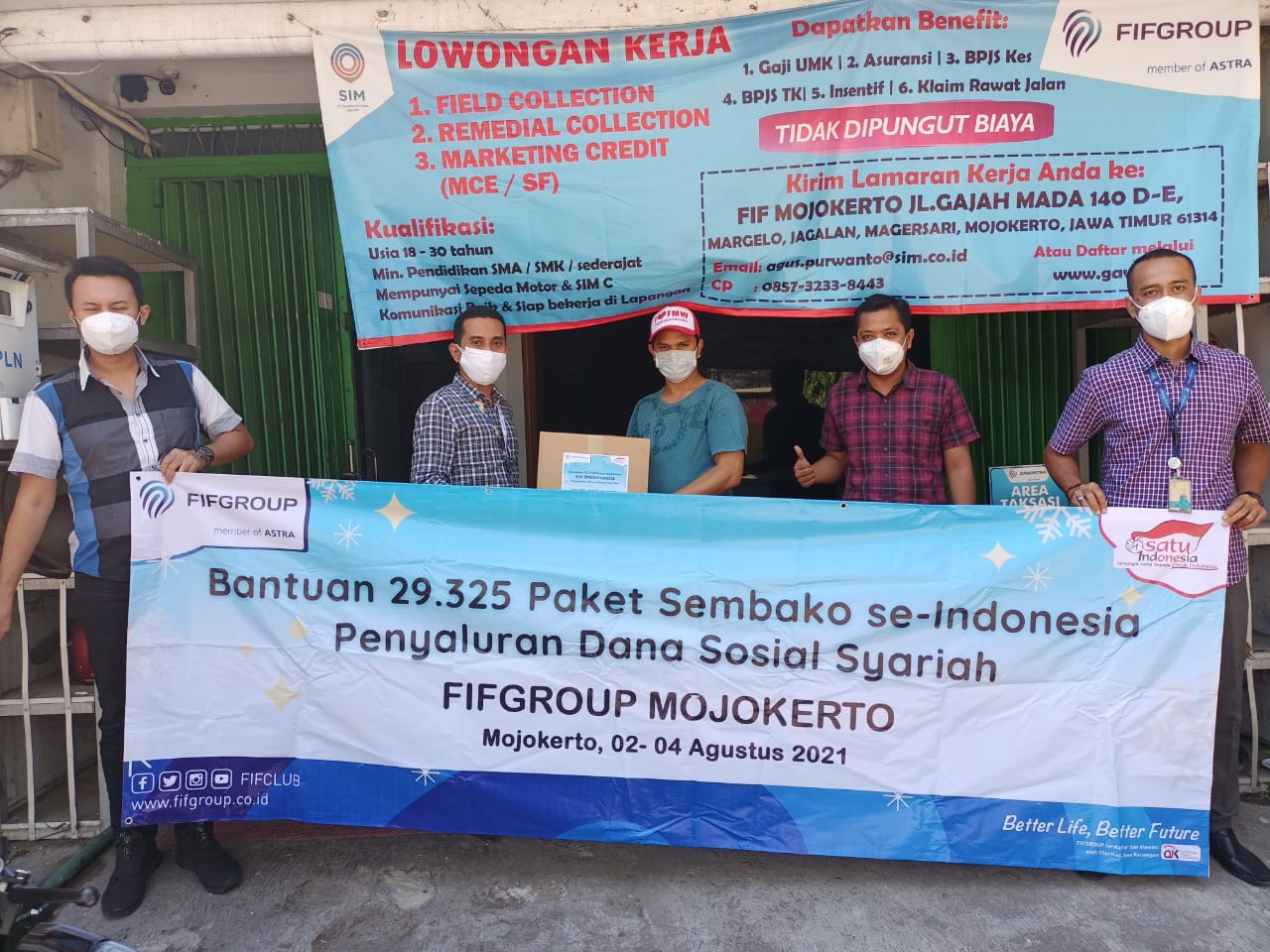 FIFGROUP Salurkan 115.197 Paket Sembako Selama Pandemi Senilai Rp 23,853 Miliar