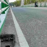 Puluhan Plat Besi Penyaring Air Jembatan Sosrodilogo Raib di Gondol Maling 