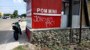 Polisi Buru Pelaku Aksi Vandalisme di Pacitan