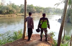 Asyik Mandi di Sungai Brantas Dua Bocah di Blitar Terbawa Arus