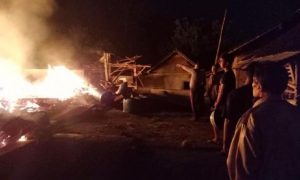 Kebakaran Gudang kayu Jati di Blitar Ludes Terbakar Kerugian Mencapai Rp 100 jt
