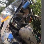 Kecelakaak Beruntun Bus Sugeng Rahayu Di Saradan Satu Orang Tewas
