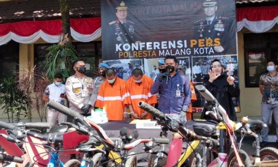 Pelaku Pencurian Sepeda di kota Malang Di Masa Pandemi Berhasil Diringkus