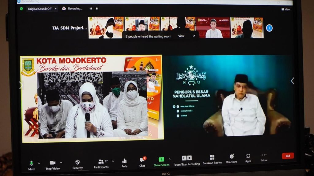Pemkot Mojokerto Berdzikir Bersama PB NU Prof. Dr. KH. Said Aqil Siradj