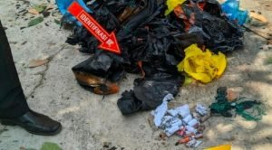 Polisi Amankan Barang Bukti Balon Udara Meledak Merusak Rumah di Ponorogo