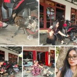 Keren, Guru TK Cantik Gak Ketulungan Banting Setir Jadi Montir