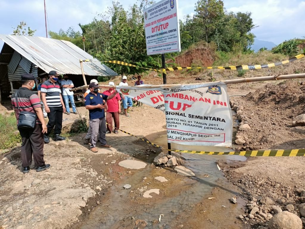 Akan Diseret Ke Pidana, Pemilik Galian C Di Jatidukuh Akhirnya Bayar Pajak