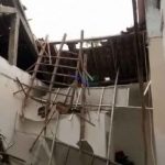 Atap Kantor KPU Bojonegoro Tiba-tiba Ambruk
