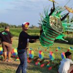 HUT Partai Demokrat, layang layang, demokrat mojokerto