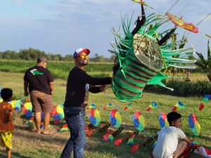 HUT Partai Demokrat, layang layang, demokrat mojokerto