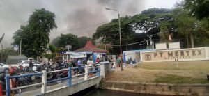 Pabrik Kain PT Mertex Kebakaran, Suara Ledakan Menggelegar