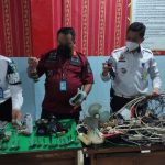 Puluhan Kabel Di Lapas Sidoarjo Diamankan