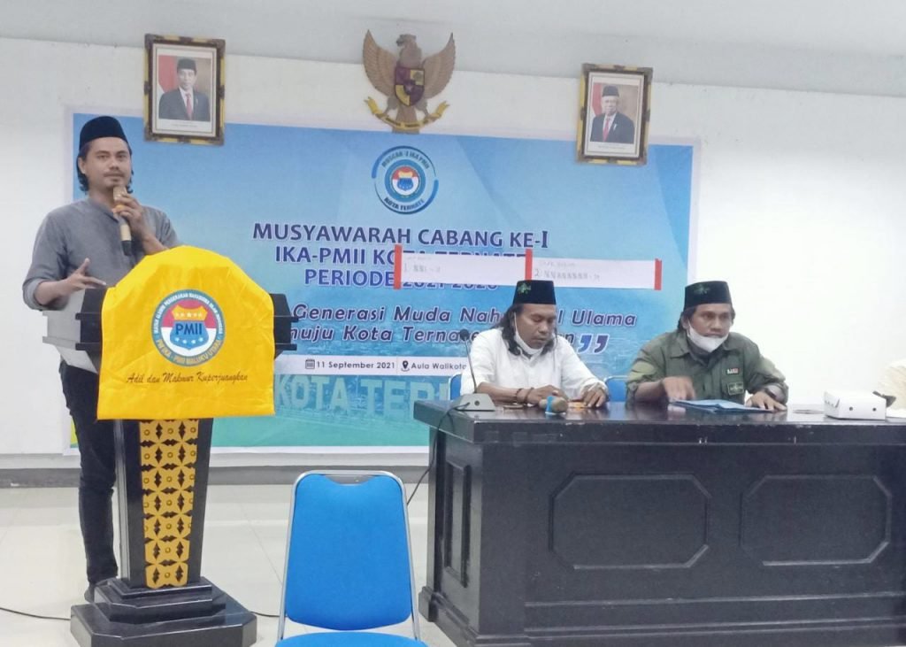 Unggul 39 Suara Iskar Hukum Terpilih Jadi Ketum IKA PMII Kota Ternate