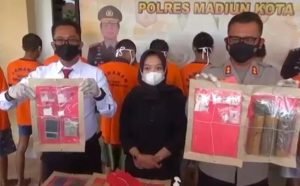 Pengedar dan Pengguna Narkoba Jaringan Lapas di Madiun Berhasil Diringkus