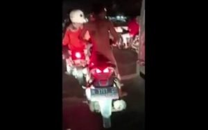 Identitas Pengendara bugil di Sidoarjo Masih Misteri