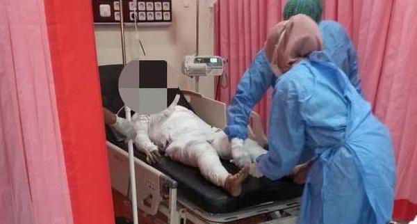 Suami bakar istri, Hubungan suami istri, Probolinggo