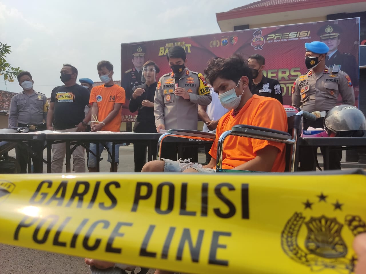 Jimat Pelaku Pencurian Motor Di Mojokerto